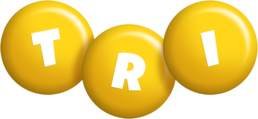 Tri candy-yellow logo