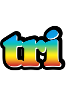 Tri color logo