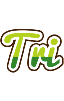 Tri golfing logo
