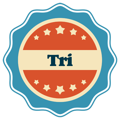 Tri labels logo