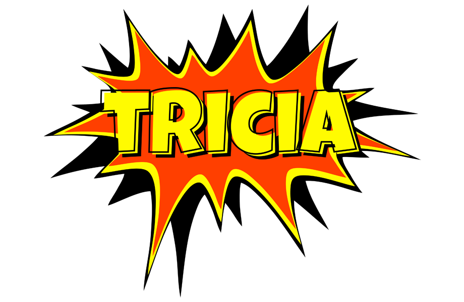 Tricia bazinga logo