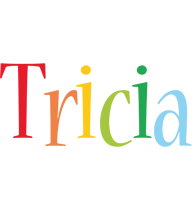 Tricia birthday logo