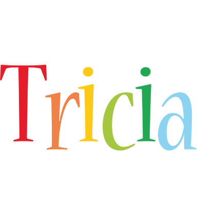 Tricia birthday logo
