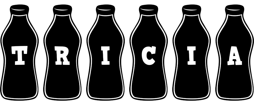 Tricia bottle logo