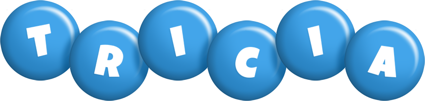 Tricia candy-blue logo