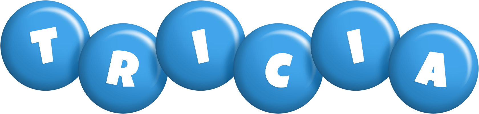 Tricia candy-blue logo