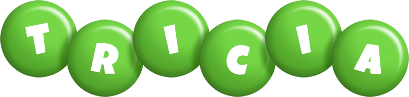 Tricia candy-green logo