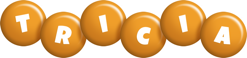 Tricia candy-orange logo