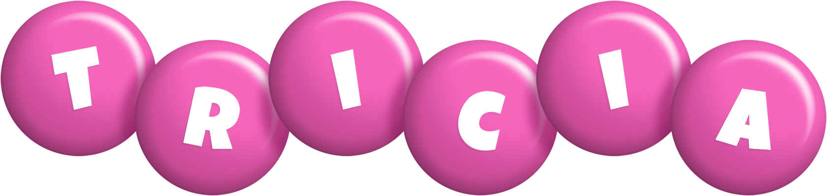 Tricia candy-pink logo