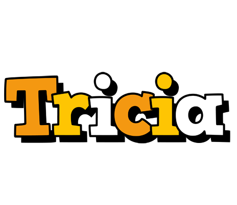 Tricia cartoon logo