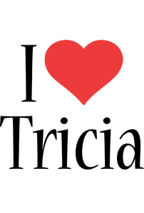Tricia i-love logo