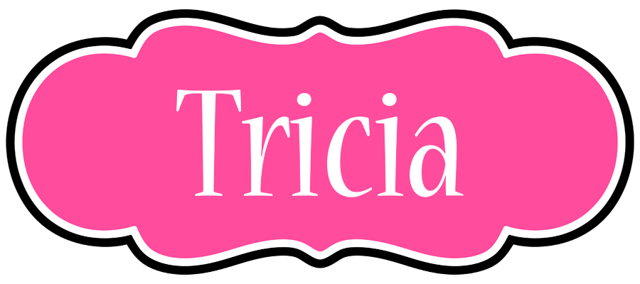 Tricia invitation logo