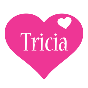 Tricia love-heart logo