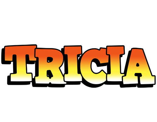 Tricia sunset logo
