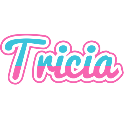 Tricia woman logo