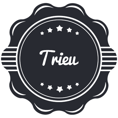 Trieu badge logo