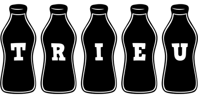 Trieu bottle logo