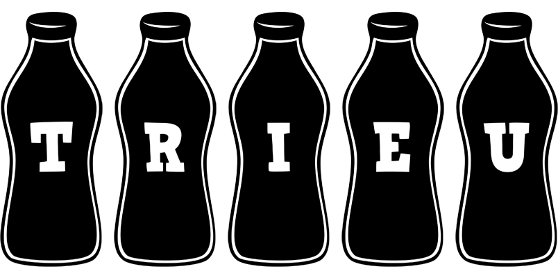 Trieu bottle logo