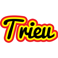 Trieu flaming logo