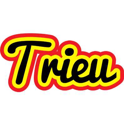 Trieu flaming logo