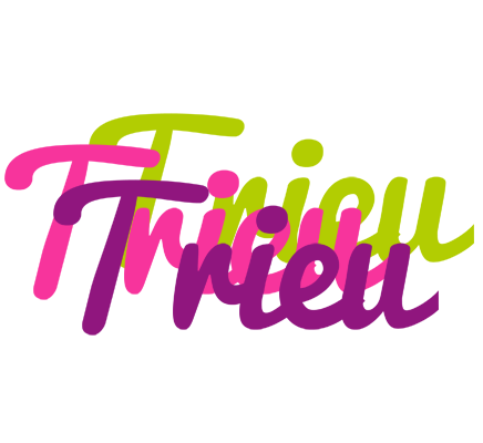 Trieu flowers logo