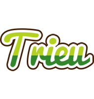 Trieu golfing logo