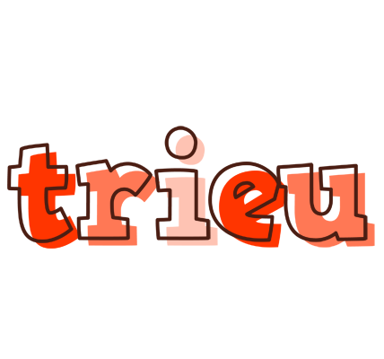 Trieu paint logo