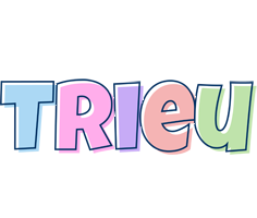 Trieu pastel logo