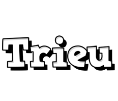 Trieu snowing logo