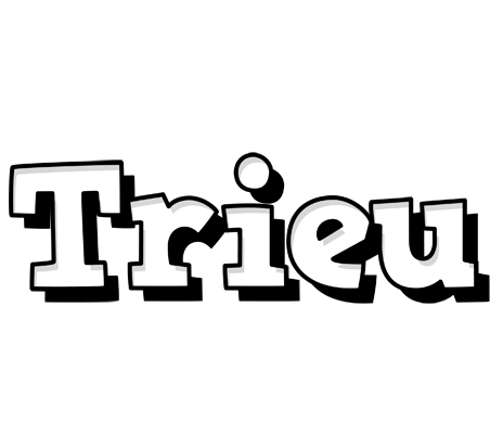 Trieu snowing logo