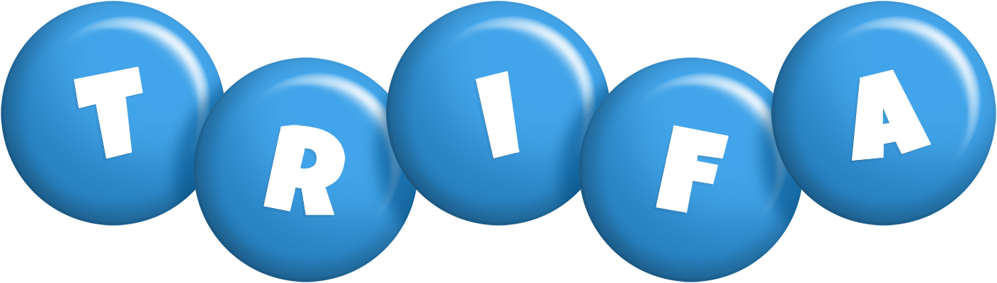 Trifa candy-blue logo