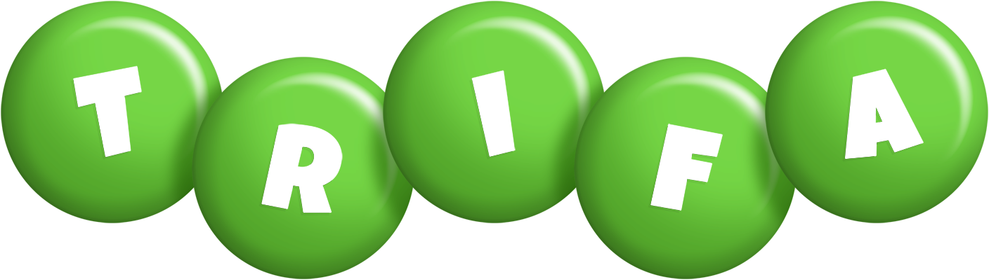 Trifa candy-green logo