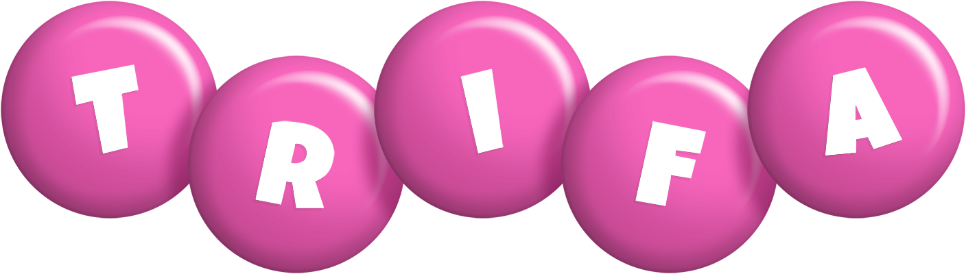 Trifa candy-pink logo
