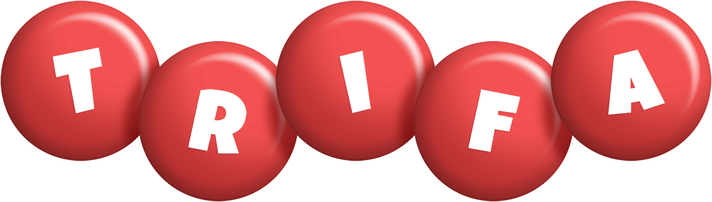 Trifa candy-red logo