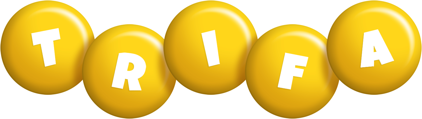 Trifa candy-yellow logo