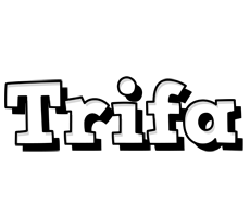 Trifa snowing logo