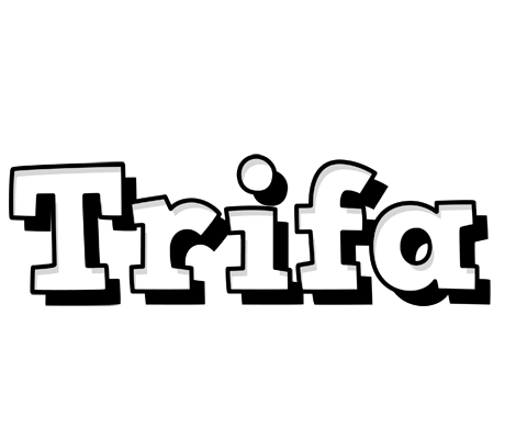 Trifa snowing logo