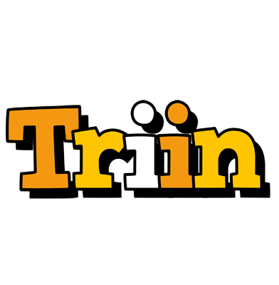 Triin cartoon logo
