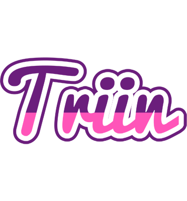 Triin cheerful logo