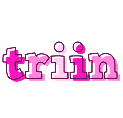Triin hello logo