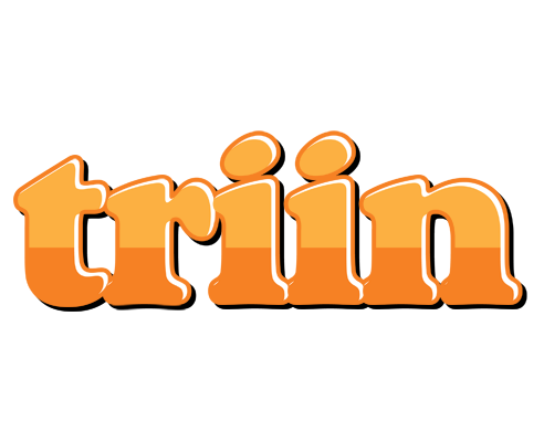 Triin orange logo