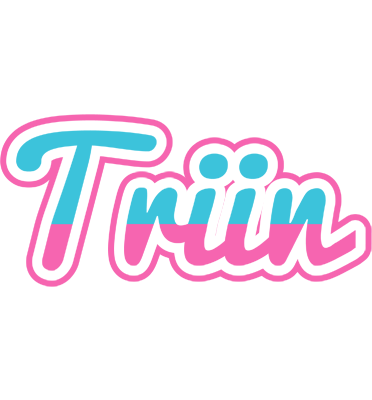 Triin woman logo