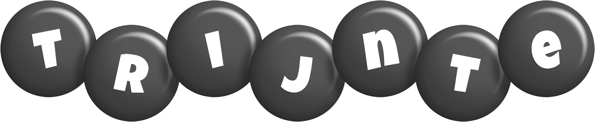 Trijnte candy-black logo