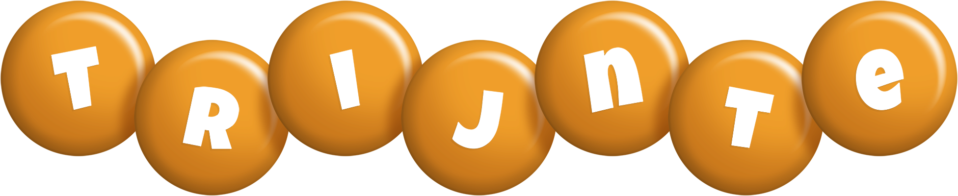 Trijnte candy-orange logo