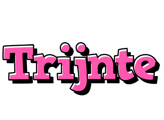 Trijnte girlish logo