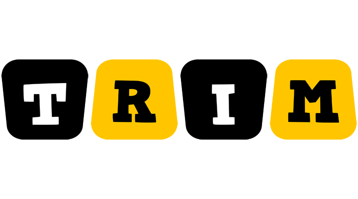 Trim boots logo