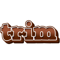 Trim brownie logo