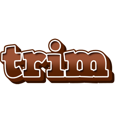 Trim brownie logo