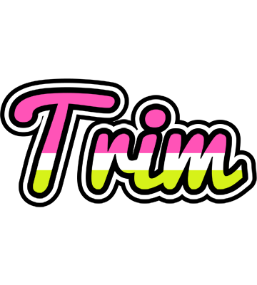 Trim candies logo