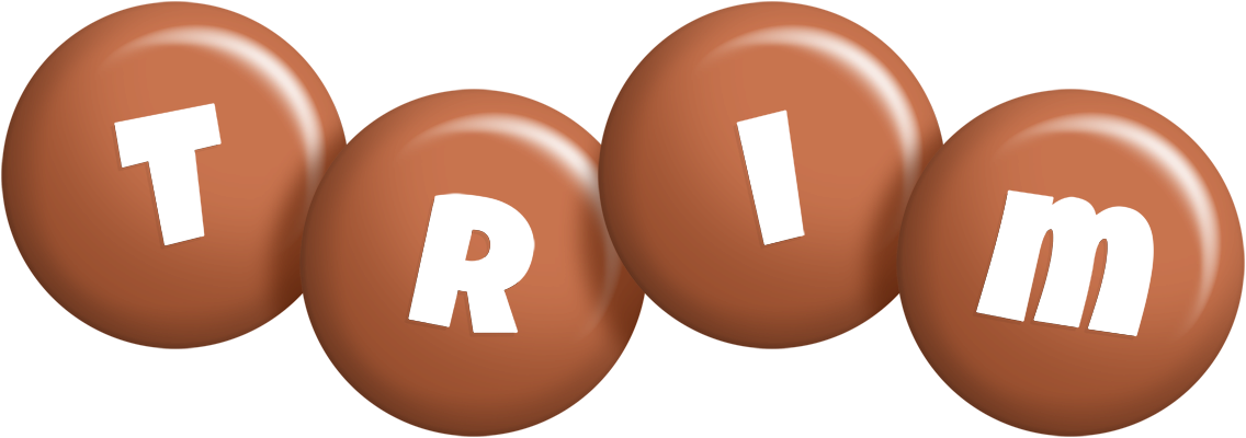 Trim candy-brown logo